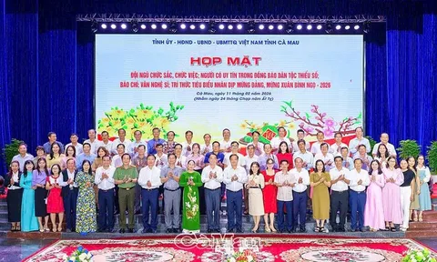 Cà Mau: Họp mặt chức sắc, trí thức và người có uy tín nhân dịp Xuân Bính Ngọ 2026