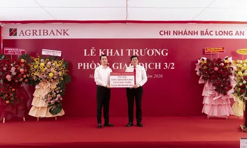 Agribank chi nhánh Bắc Long An khai trương: Phòng giao dịch Lộc Giang và Phòng giao dịch 3/2