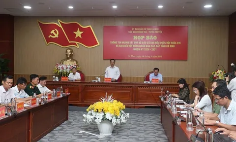 Cà Mau: Họp báo kết thúc ngày hội toàn dân diễn ra thành công tốt đẹp