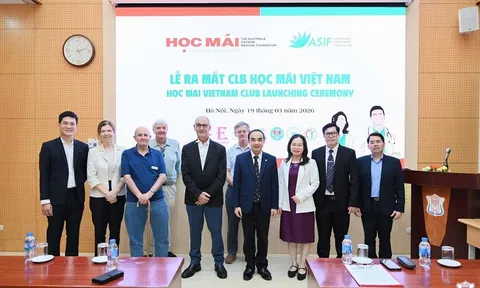 Chính thức ra mắt Câu lạc bộ Học Mãi Việt Nam: Cầu nối y khoa Việt – Úc “Vì thế hệ thầy thuốc tương lai”