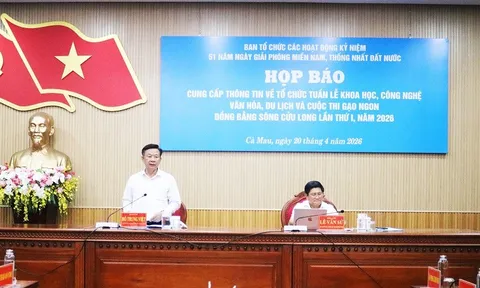 Cà Mau: Sắp diễn ra Tuần lễ Khoa học, Công nghệ và Cuộc thi “Gạo ngon Đồng bằng sông Cửu Long” lần thứ I năm 2026