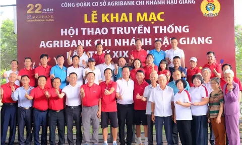 Agribank Hậu Giang: Tổ chức Hội thao truyền thống lần thứ XIX năm 2026, gắn với kỷ niệm thành lập Chi nhánh