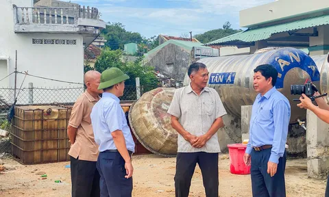 Phường Quy Nhơn (tỉnh Gia Lai): Khẩn trương khắc phục hậu quả thiên tai, bàn giao công trình nước sạch