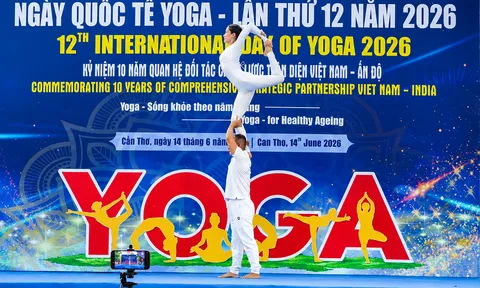 Cần Thơ rực rỡ không khí Ngày Quốc tế Yoga lần thứ 12 năm 2026