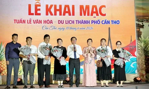 Cần Thơ khai mạc Tuần lễ Văn hóa - Du lịch 2026: “Tây Đô rực rỡ sắc hè”