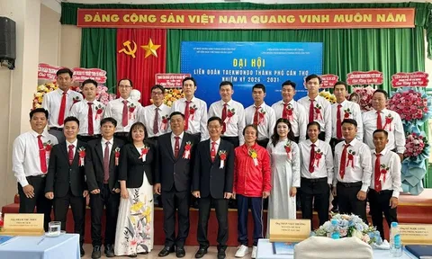 Đại hội Đại biểu Taekwondo TP. Cần Thơ nhiệm kỳ I (2026 - 2031): Đặt nền móng vững chắc, đưa võ thuật Taekwondo vươn xa