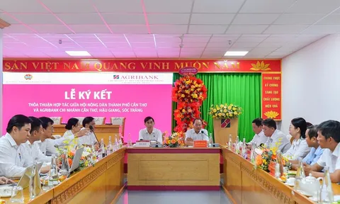 Ký kết hợp tác chiến lược, khơi thông nguồn vốn tín dụng Agribank trên địa bàn TP Cần Thơ