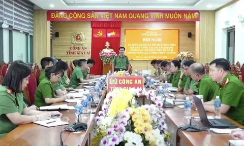 Gia Lai: Đẩy mạnh cải cách hành chính gắn liền với Đề án 06 trong toàn lực lượng Công an