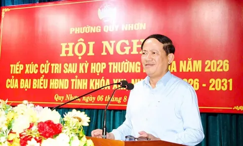 Gia Lai: Chủ tịch UBND tỉnh Phạm Anh Tuấn tiếp xúc cử tri tại phường Quy Nhơn