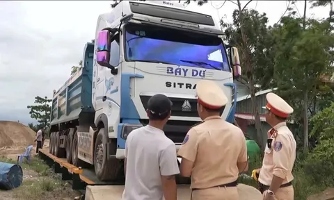 Gia Lai: Kiên quyết xử lý triệt để xe quá tải trên Quốc lộ 25