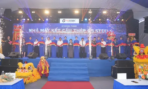 Khánh thành Nhà máy sản xuất kết cấu thép GB Steel