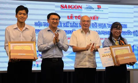 18 đơn vị xuất sắc đạt giải chung khảo Hội thi thiết kế sản phẩm đồ hoạ thông tin tuyên truyền Nghị Quyết 98/2023/QH15