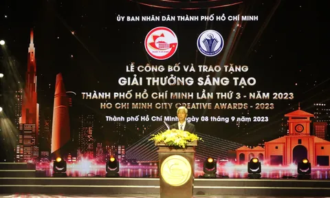 Vinh danh 58 đề án, công trình, giải pháp, đề tài đạt giải Giải thưởng Sáng tạo TP. Hồ Chí Minh lần 3, năm 2023