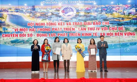 19 tác phẩm đạt giải báo chí “Vì một Hải Phòng phát triển” lần thứ 4