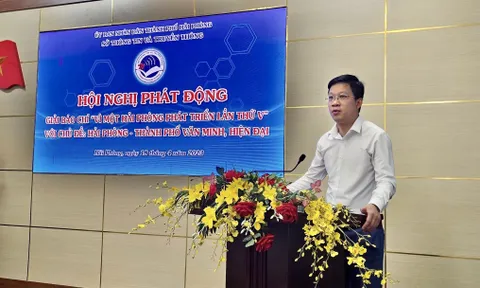 Phát động Giải Báo chí “Vì một Hải Phòng phát triển” lần thứ 5