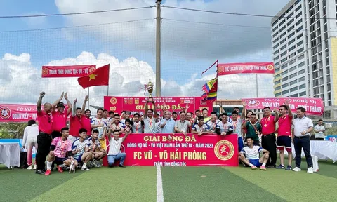 Giải Bóng đá Dòng họ Vũ - Võ Việt Nam lần thứ IX - năm 2023 NOTE GROUP CUP: Thắm tình Đồng tộc