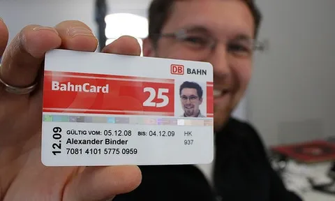 Bahncard – Những điều cần biết khi sử dụng tại Đức