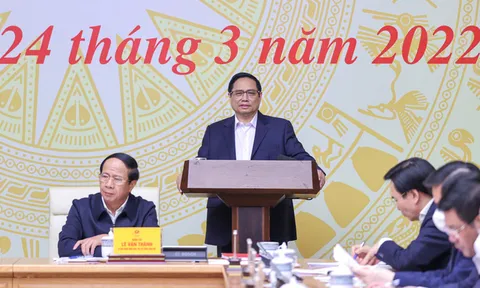 Thủ tướng Phạm Minh Chính chủ trì Hội nghị trực tuyến toàn quốc để phát triển doanh nghiệp nhà nước