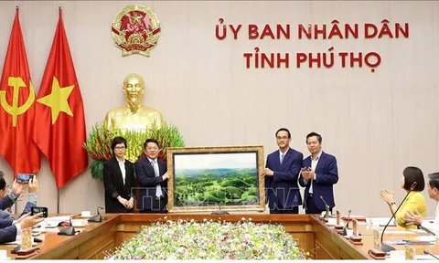 Phú Thọ: Gặp mặt Đoàn kiều bào tiêu biểu về dâng hương tại Đền Hùng