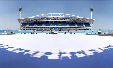 Sân Mỹ Đình "chạy nước rút" chuẩn bị cho Lễ khai mạc SEA Games 31