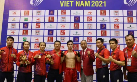 SEA Games 31: Kickboxing Việt Nam xuất sắc mang về 5 huy chương Vàng