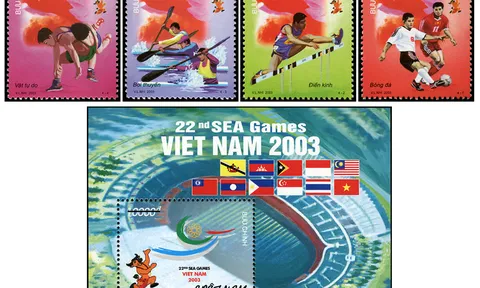 Bộ TT&TT sắp phát hành tem bưu chính chào mừng SEA Games 31 112