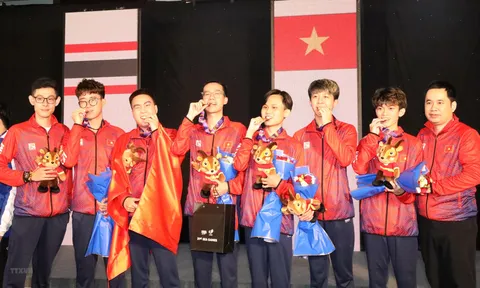 Thể thao điện tử Việt Nam giành HCV đầu tiên tại SEA Games 31