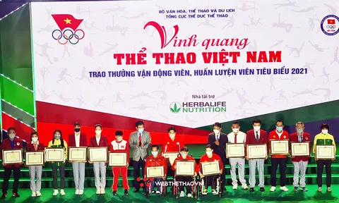 Lễ vinh danh huấn luyện viên, vận động viên xuất sắc, tiêu biểu của thể thao Việt Nam