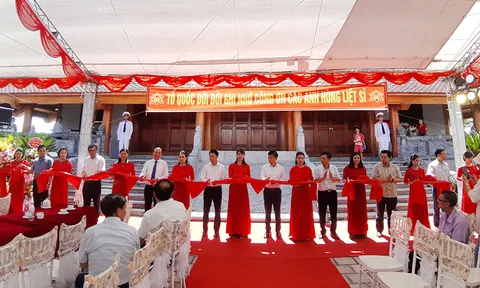 Thái Thụy (Thái Bình): Khánh thành Đền thờ Liệt sĩ xã Thụy Dân