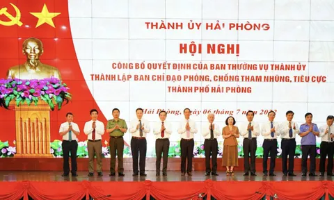Thành lập Ban Chỉ đạo phòng, chống tham nhũng, tiêu cực TP Hải Phòng