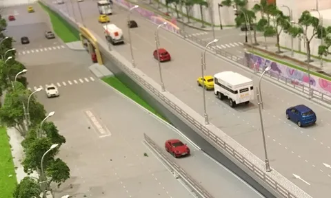 Hà Nội làm hầm qua đê sông Hồng