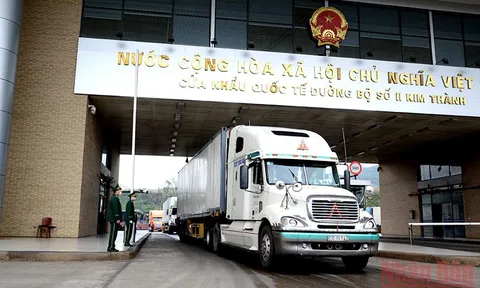 Tạm dừng xuất khẩu qua cửa khẩu Kim Thành do phát hiện virus SARS-CoV-2 trong hàng hóa