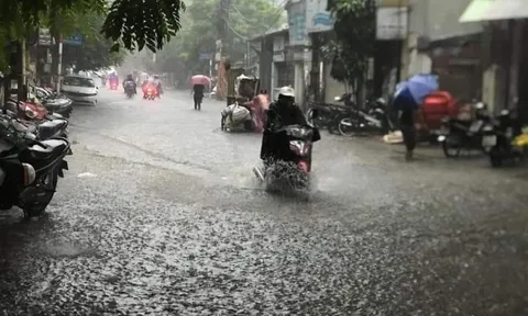 Bắc Bộ mưa về chiều tối và đêm, đề phòng lũ quét, sạt lở đất vùng núi