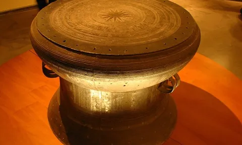 Phát hiện mới đầy thú vị về trống đồng Đông Sơn của Việt Nam