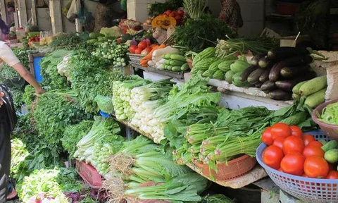 Hà Nội: Giá rau xanh, thực phẩm tiếp tục đà 'giảm nhiệt'