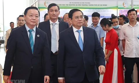 Thủ tướng Phạm Minh Chính dự kỷ niệm 20 năm thành lập Bộ Tài nguyên và Môi trường