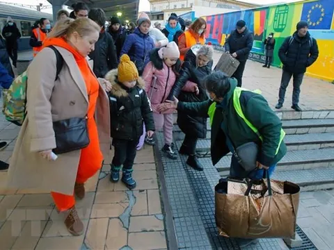 Đức tiếp nhận gần 1 triệu người tị nạn Ukraine từ khi xảy ra xung đột