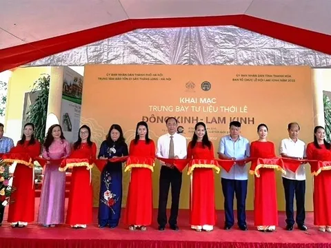 Trưng bày di vật, hiện vật khai quật được tại Hoàng thành Thăng Long và Lam Kinh
