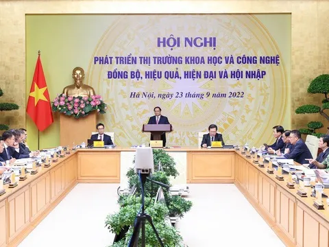 Thủ tướng chủ trì Hội nghị phát triển thị trường khoa học và công nghệ đồng bộ, hiệu quả, hiện đại và hội nhập