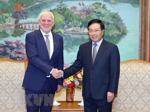 Việt Nam luôn coi trọng tăng cường quan hệ Đối tác chiến lược với Đức