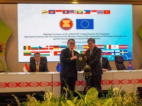 ASEAN và EU ký Hiệp định vận tải hàng không liên khối