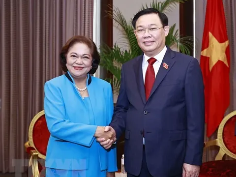 Chủ tịch Quốc hội tiếp Chủ tịch Tập đoàn phát triển Đặc khu Clark