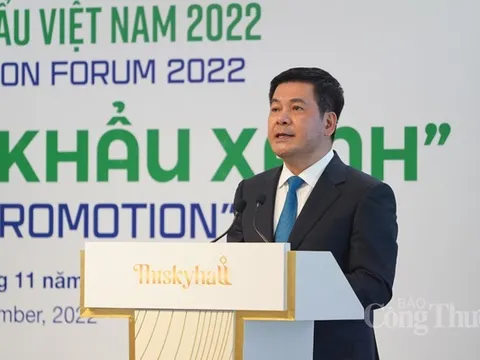 Diễn đàn Xúc tiến xuất khẩu Việt Nam 2022: Xúc tiến xuất khẩu xanh cho cộng đồng doanh nghiệp