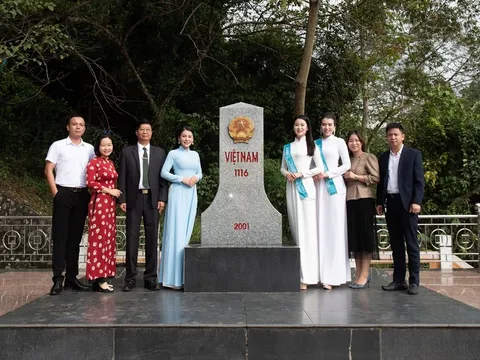 Nguyễn Thu Hằng - Á hậu 2 Hoa hậu Biển đảo Việt Nam 2022 tri ân quê hương Lạng Sơn