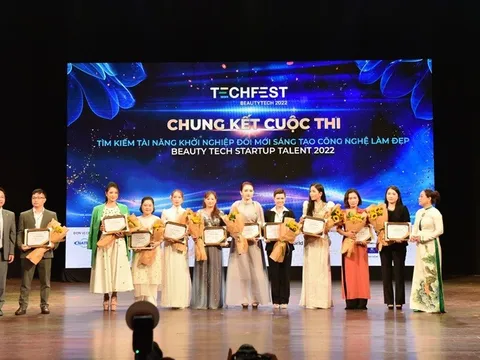 Chung kết cuộc thi “Tài năng khởi nghiệp đổi mới sáng tạo công nghệ làm đẹp - Beauty Tech Startup Talent” năm 2022