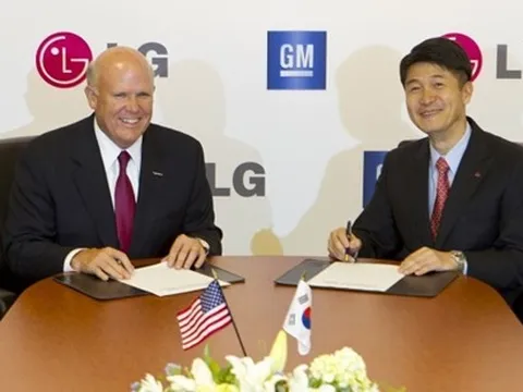 Mỹ hỗ trợ tài chính cho liên doanh sản xuất pin xe điện của GM và LG