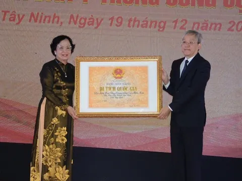 Địa điểm Ban Dân y Trung ương Cục miền Nam là Di tích lịch sử quốc gia