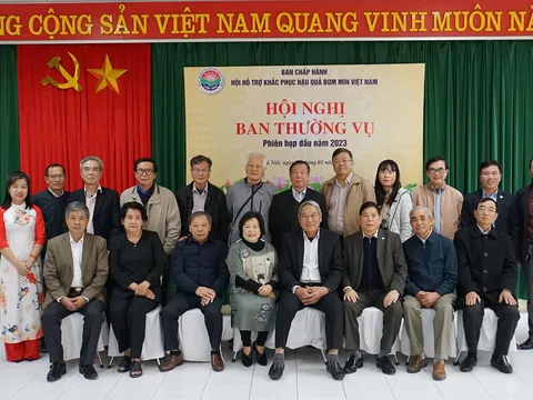 Hội Hỗ trợ khắc phục hậu quả bom mìn Việt Nam tổ chức Hội nghị Ban Thường vụ