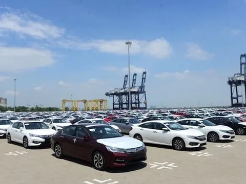 Đầu năm 2023, hàng nghìn xe ô tô nguyên chiếc nhập khẩu về Việt Nam