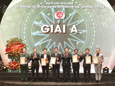 Lễ công bố và trao Giải báo chí toàn quốc về xây dựng Đảng (Giải Búa liềm vàng) lần thứ VII - năm 2022
